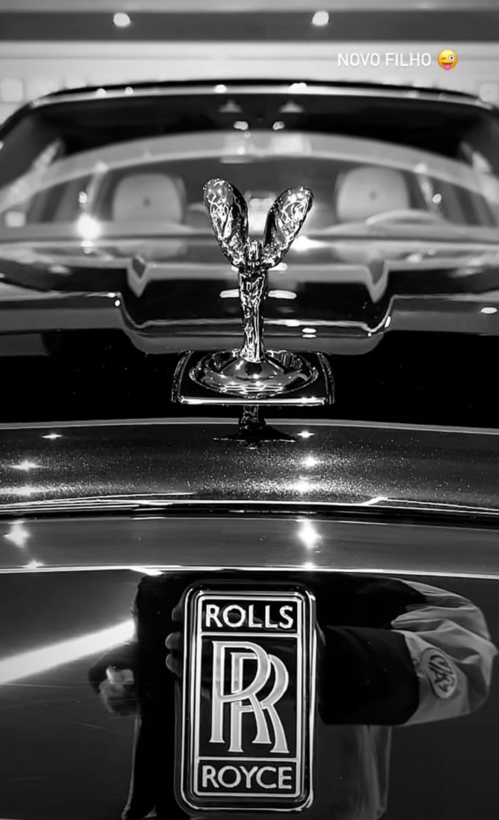 Novo carro de luxo de Neymar — Foto: Reprodução Instagram