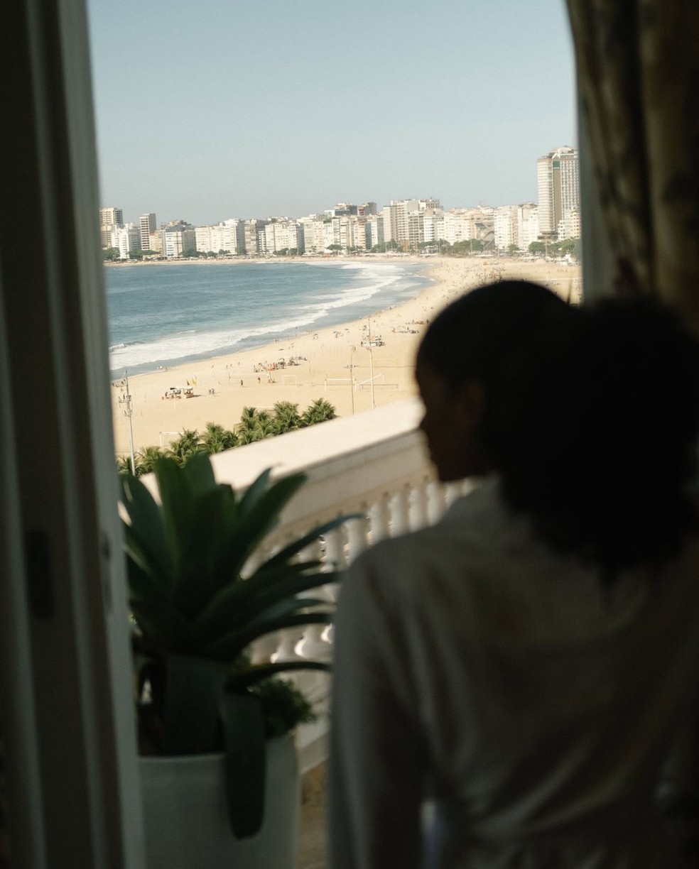 A vista do Copacabana Palace — Foto: Belmond