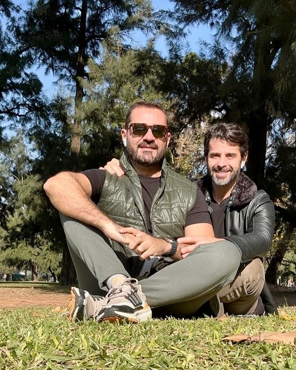 Marcelo Cosme e Frankel Brandão — Foto: Instagram/Reprodução