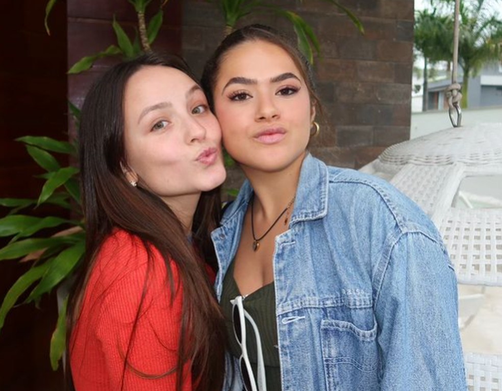 Larissa Manoela e Maisa — Foto: Instagram
