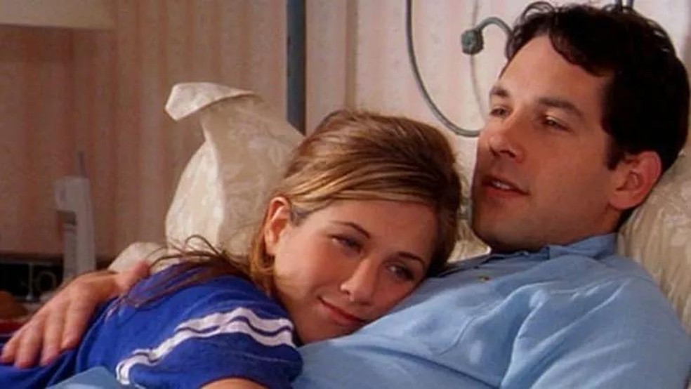 Paul Rudd e Jennifer Aniston como par romântico (Foto: Reprodução) — Foto: GQ