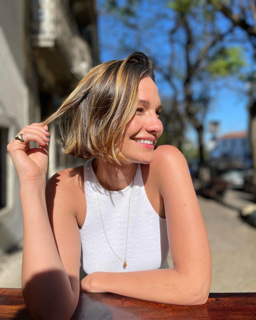 Rômulo Estrela celebra aniversário da esposa, Nilma Quariguasi 'Amor