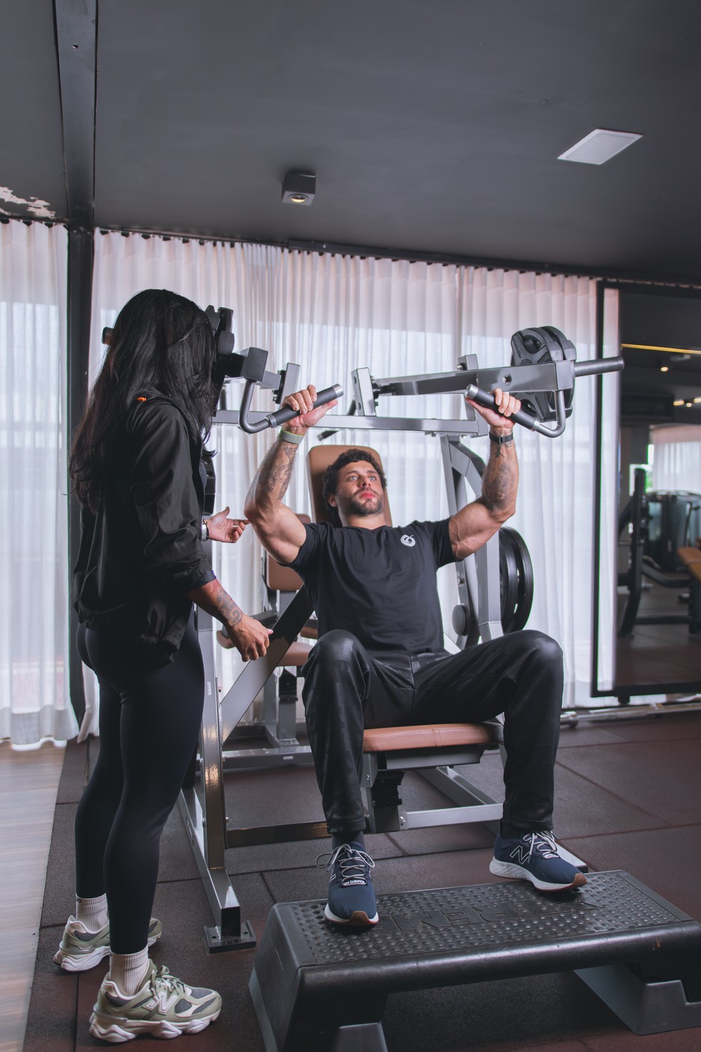 Jesus Luz treinando — Foto: Divulgação