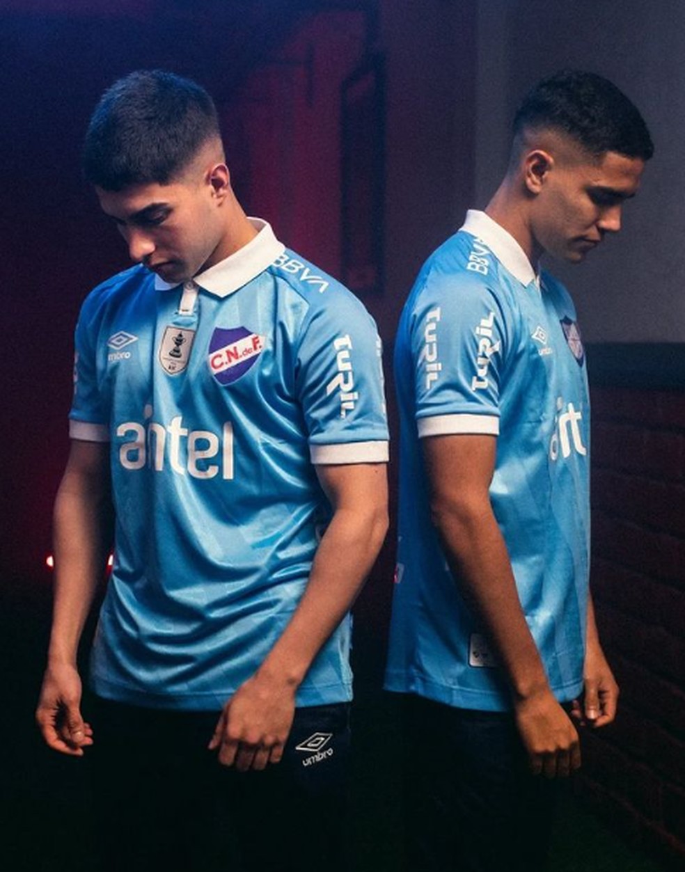 Nova camisa do Nacional, do Uruguai — Foto: Instagram