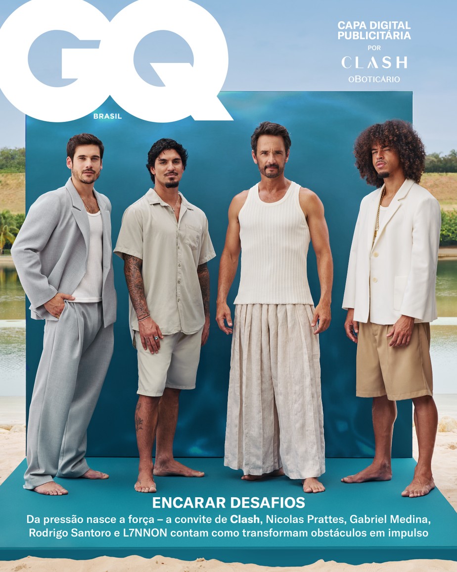 Rodrigo Santoro, Nicolas Prattes e L7NNON se reúnem em um desafio