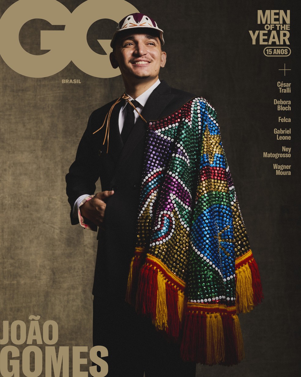 João Gomes é o Homem do Ano da Música no Men Of The Year, da GQ Brasil — Foto: Andreas Heiniger/GQ Brasil