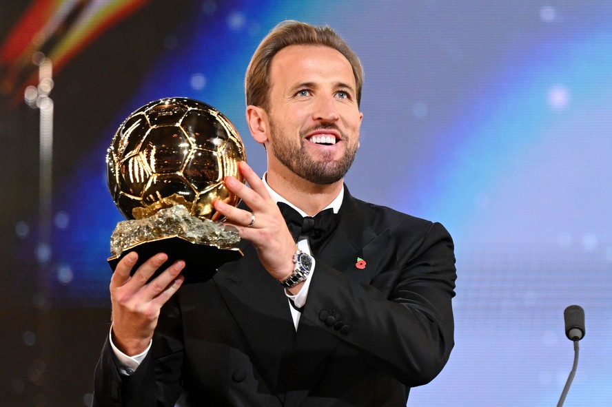 Harry Kane vence a Bola de Ouro em 2026