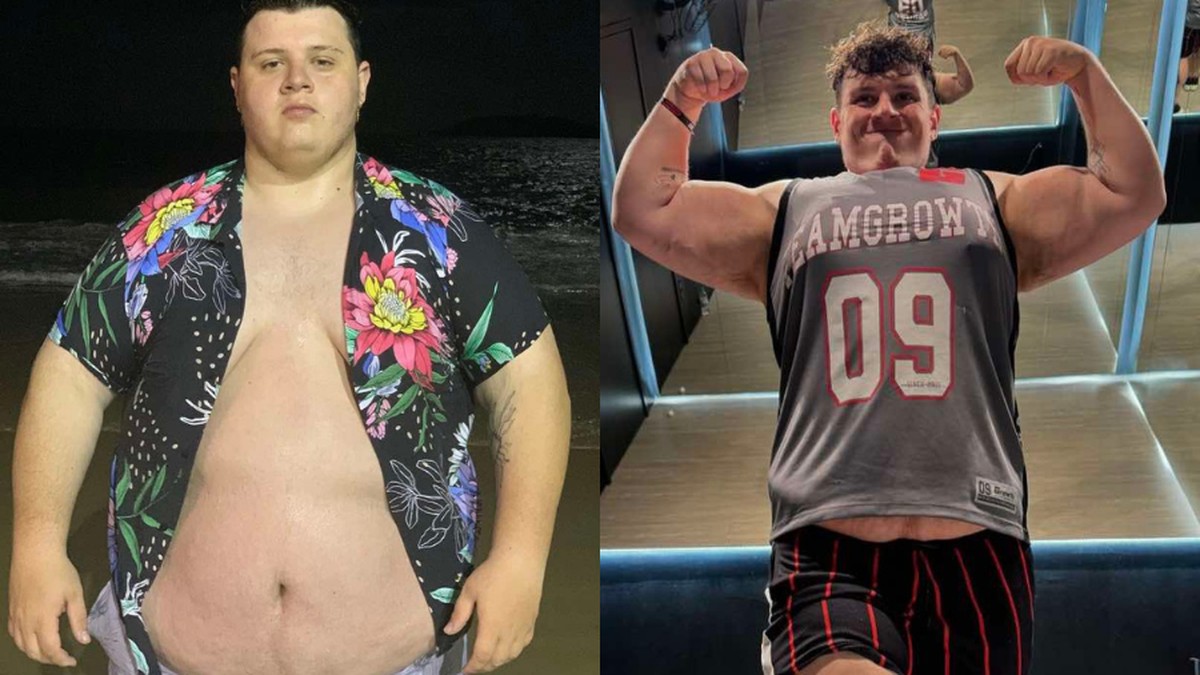 Jovem perde 100kg com treino e dieta: ‘Precisei fazer uma nova CNH porque não me reconheciam’ | Fitness