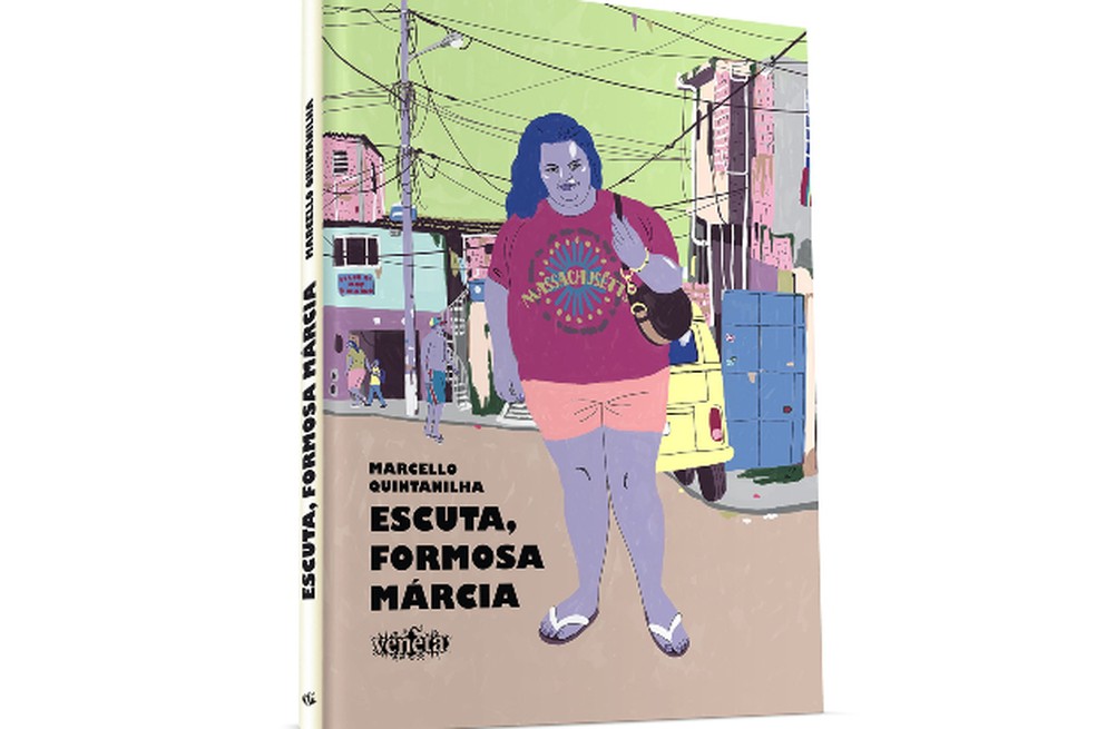 Escuta, formosa Márcia. disponível na Amazon — Foto: Divulgação