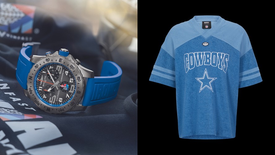 Relógio ultraleve Breitling e camiseta Boss/NFL estão na seleção de presentes GQ Brasil