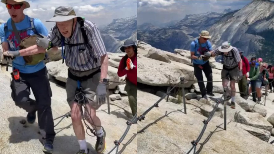 Idoso de 93 anos escala montanha de 2,6 mil metros nos EUA