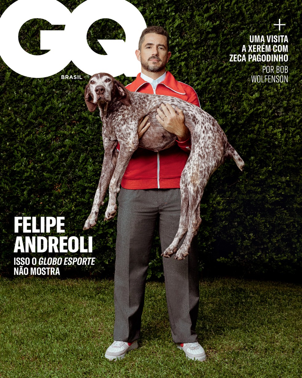 Felipe Andreoli é capa da GQ Brasil — Foto: Marcus Steinmeyer