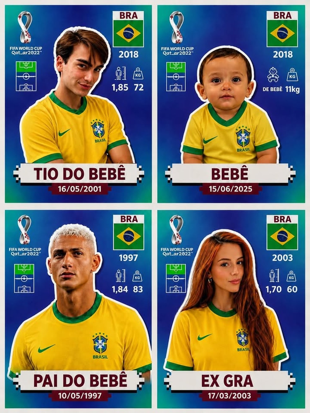 'Já entendeu que o bebê é mais famoso que ele': como a família de ...