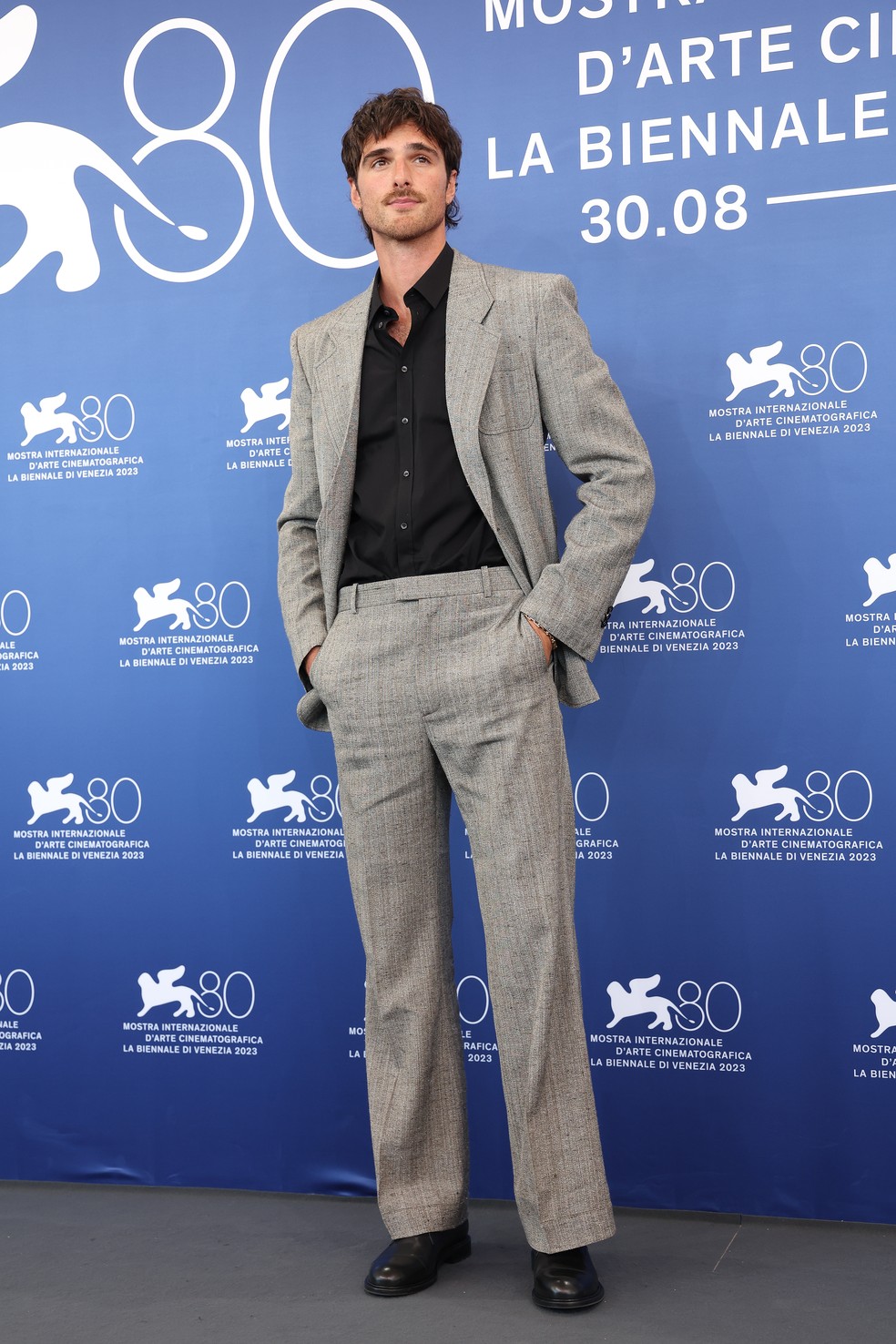 Jacob Elordi no Festival de Veneza 2023 — Foto: Getty Images
