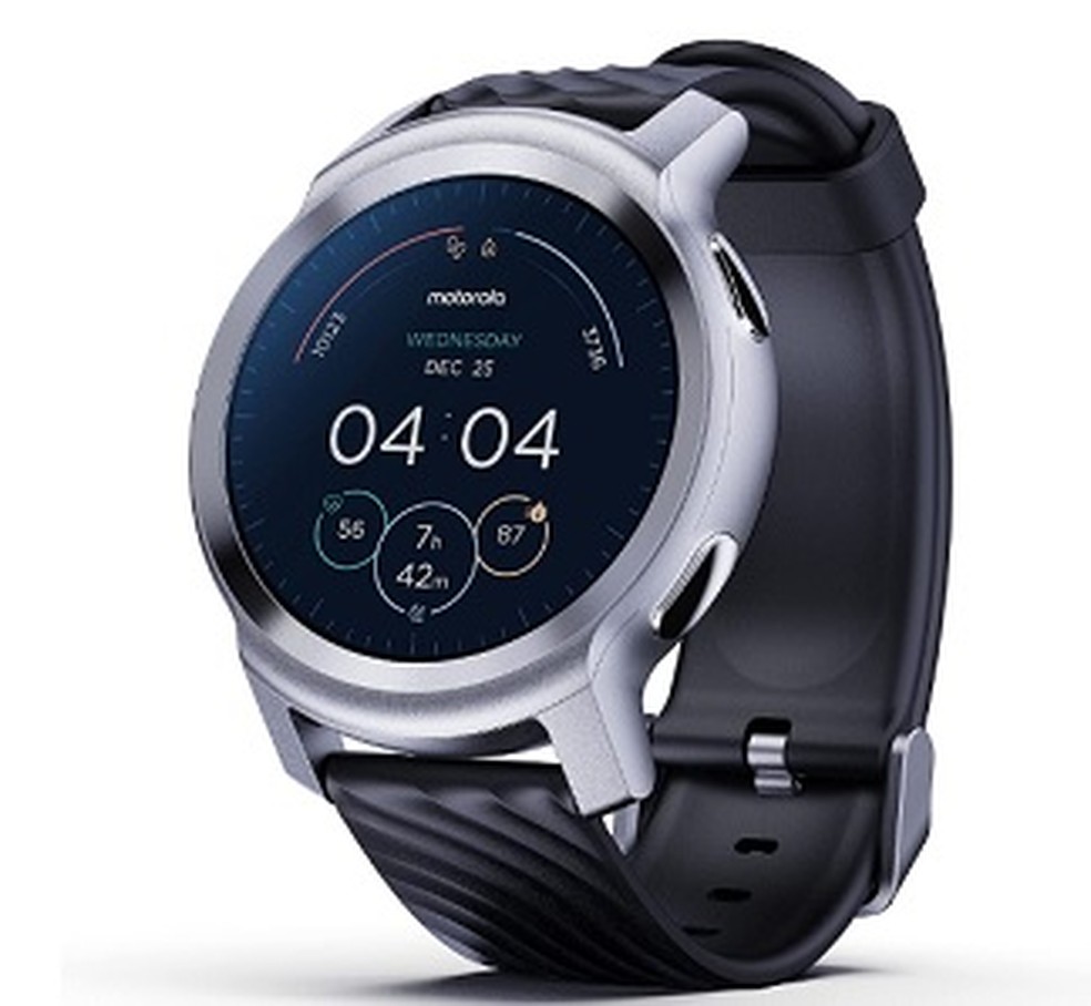 Smartwatch Motorola - disponível na Amazon — Foto: Divulgação