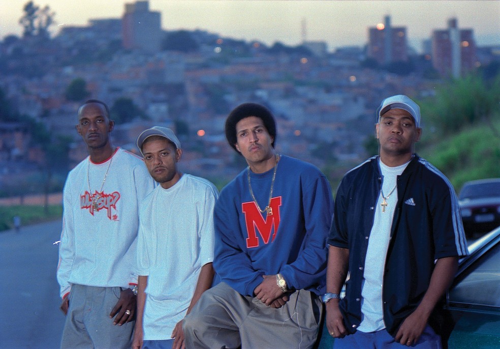 O maior grupo de rap do Brasil sempre foi referência no estilo — Foto: Klaus Mitteldorf