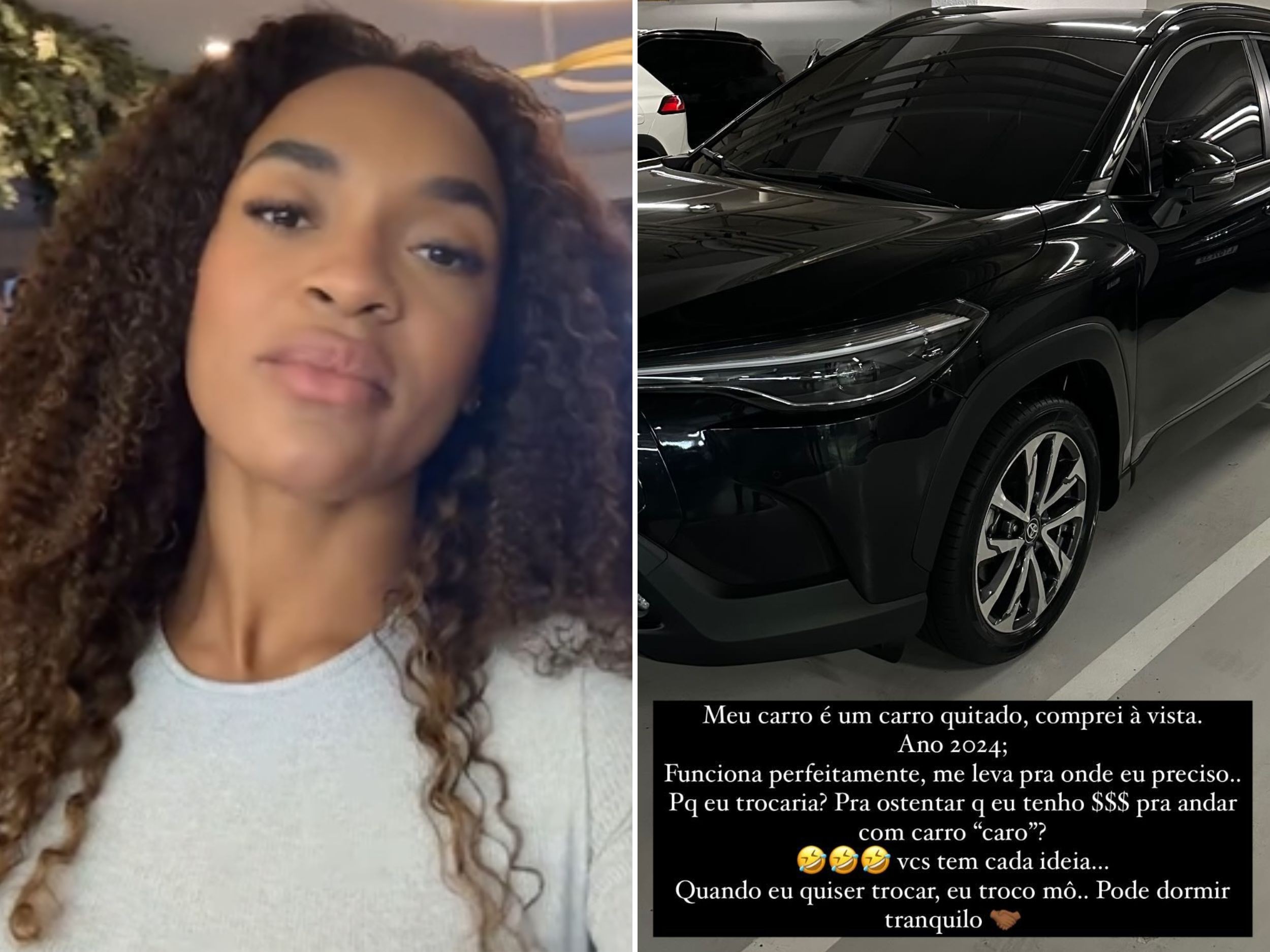Patrícia Ramos rebate internauta que sugeriu carro 'mais novo ...