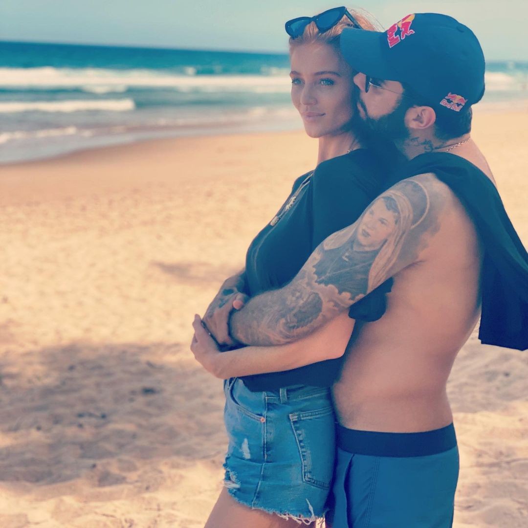 Cintia Dicker e Pedro Scooby no início do namoro, em março de 2020 — Foto: Reprodução/Instagram