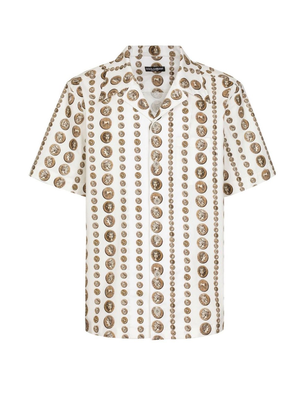 Camisa com estampa Monete, da Dolce&Gabbana  — Foto: Divulgação