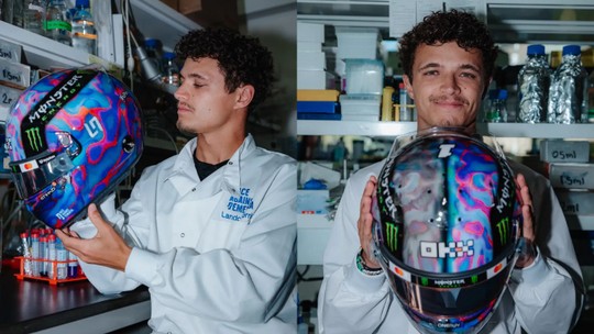 Capacete de Lando Norris no GP do Canadá tem significado especial ligado a Jackie Stewart Capacete de Lando Norris no GP do Canadá tem significado especial ligado a Jackie Stewart