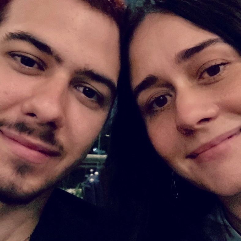 Alessandra Negrini e o filho Antônio, fruto do relacionamento com o ator Murilo Benício — Foto: Instagram/Reprodução