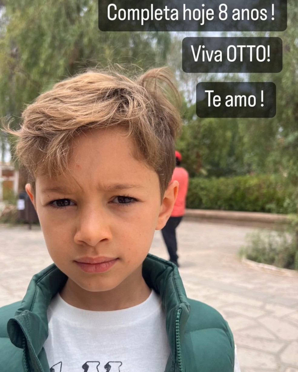 Em clique raro, Sophie Charlotte celebra anivers&aacute;rio de 8 anos do filho Otto  | GQ | GQ