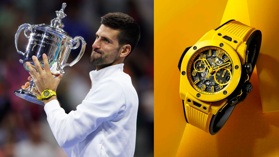 Djokovic vence mais um Grand Slam e veste seu novo relógio favorito