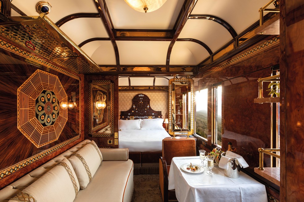 Andar de trem de Paris até Veneza — Foto: Venice Simplon-Orient-Express