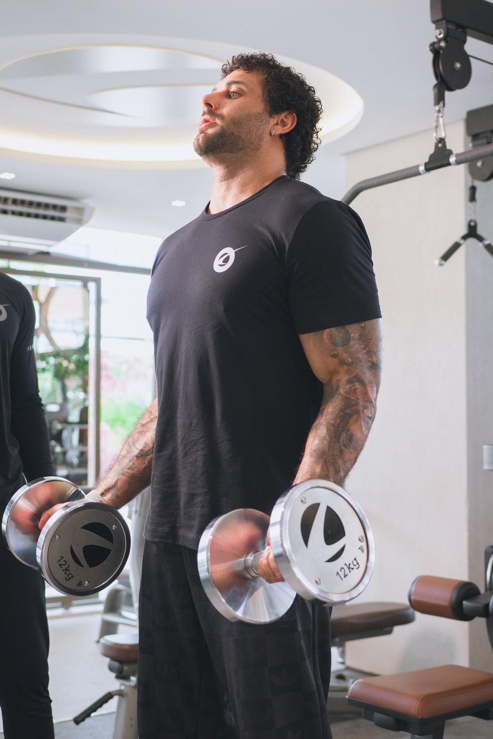 Jesus Luz treinando — Foto: Divulgação