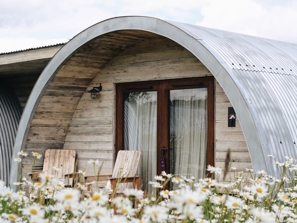 Instalações da Soho Farmhouse, rancho de luxo escolhido por Margot Robbie — Foto: Divulgação