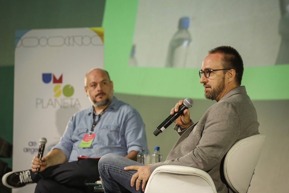 Daniel Bergamasco e Eduardo Mendes — Foto: Wired Festival Brasil