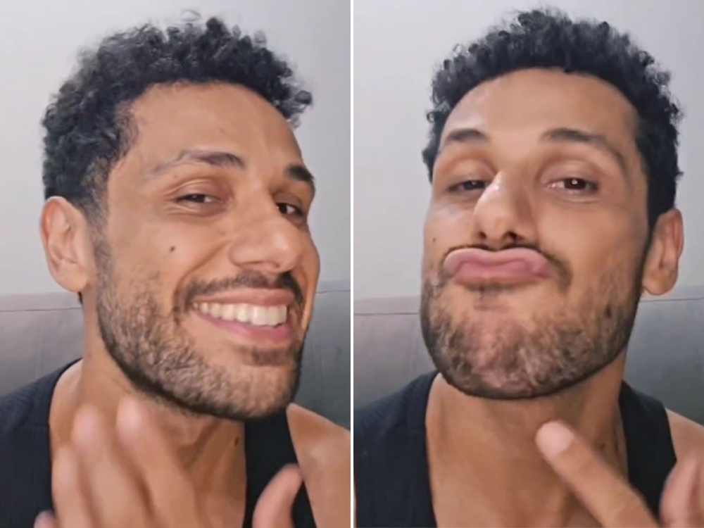 Amaury Lorenzo faz a barba após dois anos e novo visual divide opiniões ...