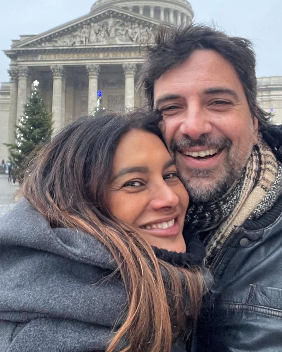 Dira Paes exalta trabalho do marido em texto de aniversário: ''Emociona a cada movimento''