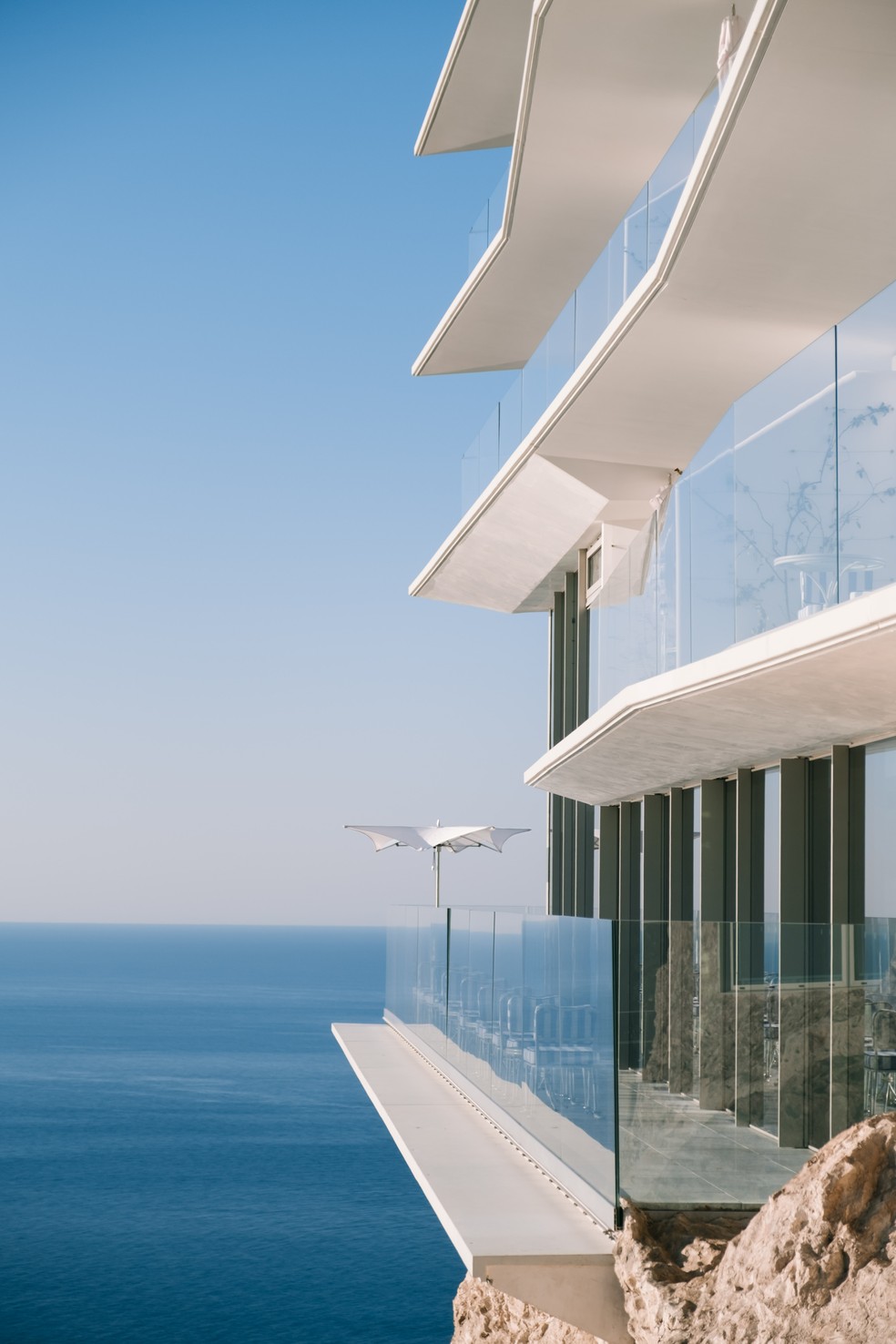 The Maybourne Riviera e sua arquitetura. — Foto: Divulgação