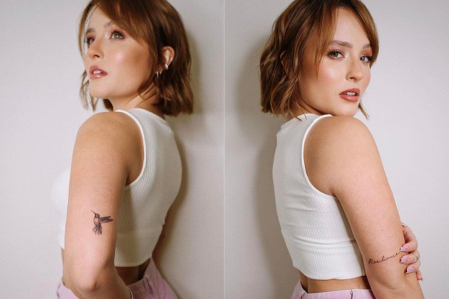 Larissa Manoela mostra tatuagens novas e explica significado na web -  Revista Marie Claire