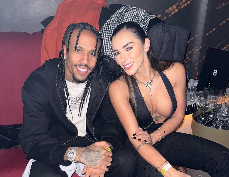 Éder Militão e Tainá Castro