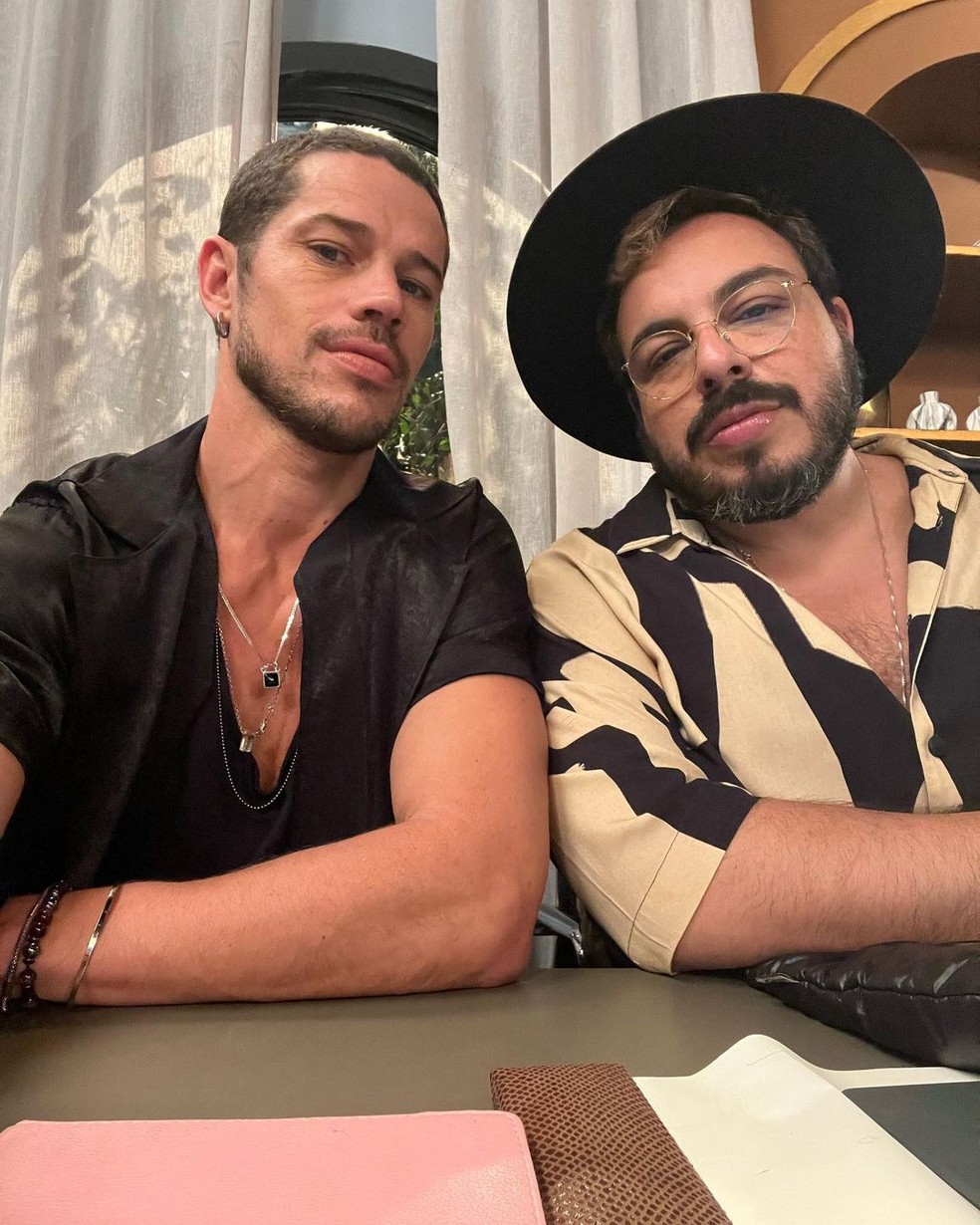 José Loreto e Luis Lobianco — Foto: Reprodução/Instagram