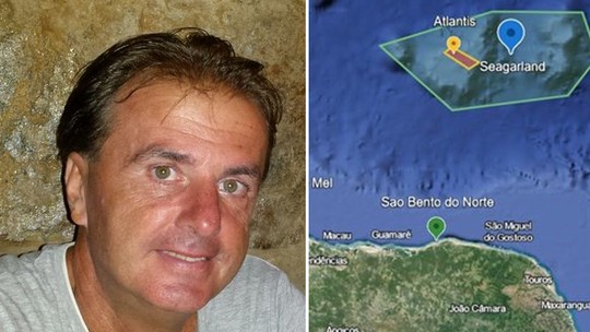 Austríaco diz ter criado país fantasma no Brasil onde guarda 300 toneladas de ouro no fundo do mar