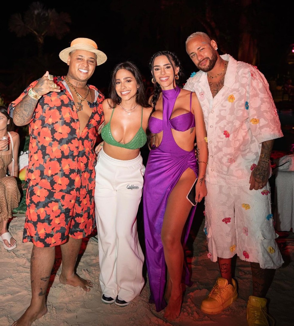 Foto de Bruna Biancardi com Neymar viralizou na web &mdash; Foto: Reprodu&ccedil;&atilde;o Instagram