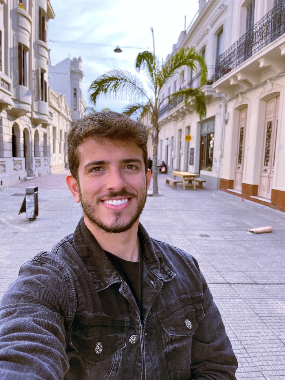 Adair Ledino em sua 11º viagem solo pela América do Sul — Foto: Instagram/Reprodução