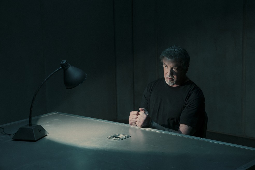 Sylvester Stallone na 3ª temporada da série 'Tulsa King' — Foto: Brian Douglas/Divulgação