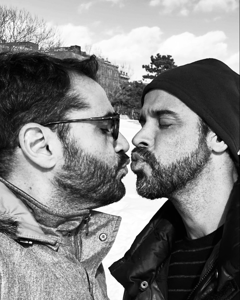 Marcelo Cosme e Frankel Brandão — Foto: Instagram/Reprodução