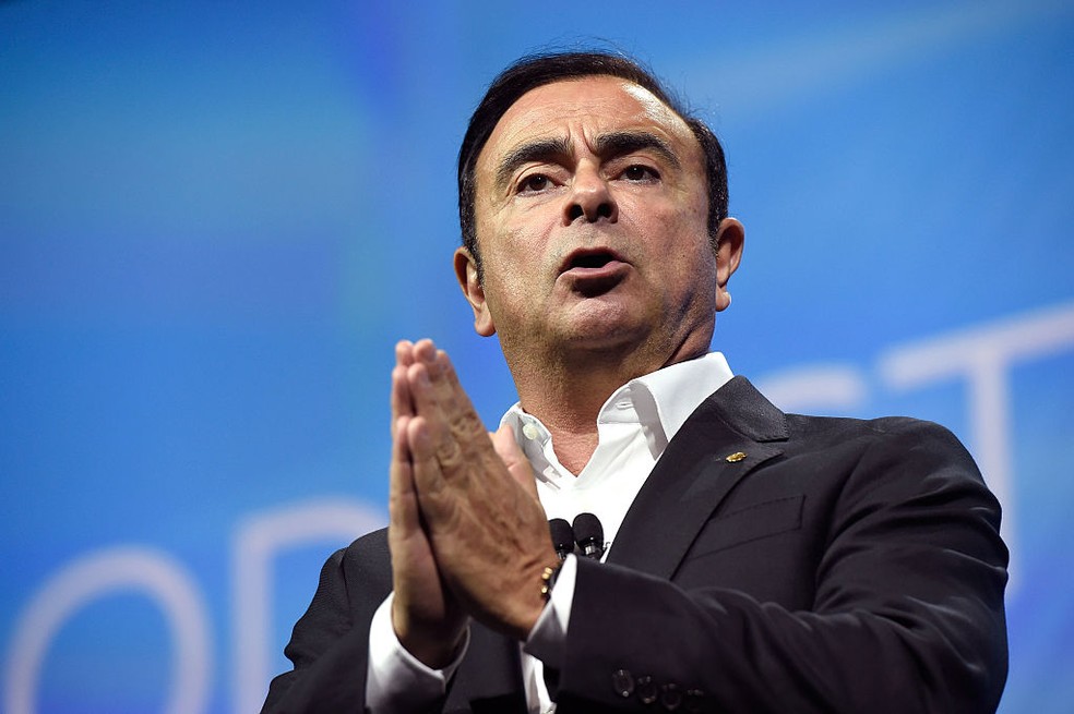 Carlos Ghosn move processo contra Nissan — Foto: Getty Images