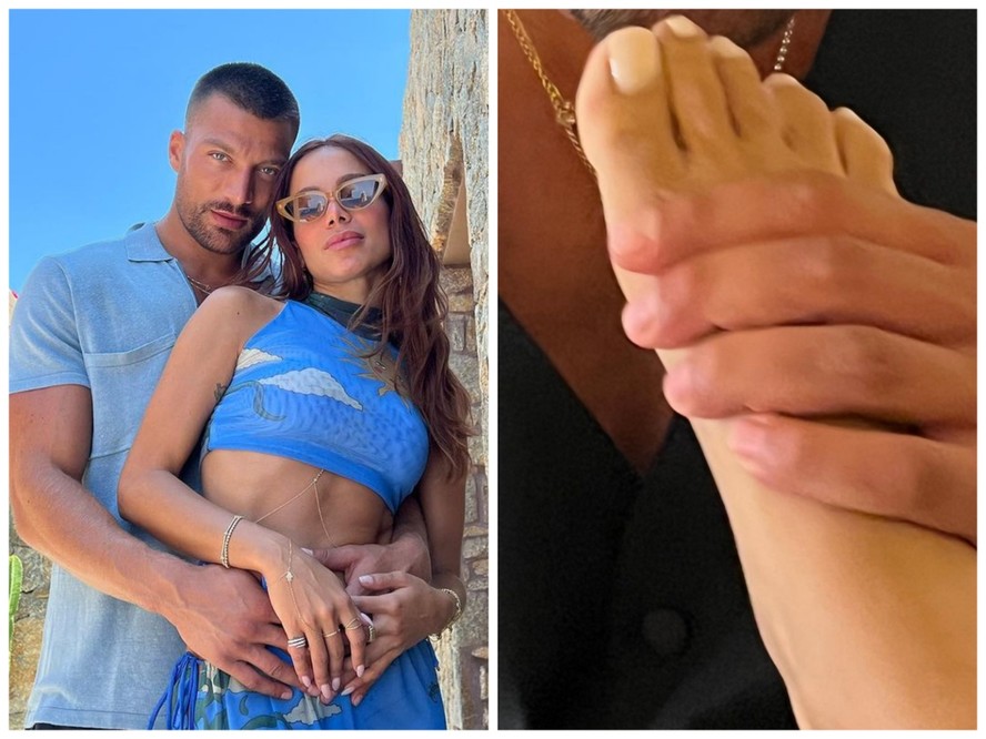 Anitta revela que Simone Sussina é aficionado por pés