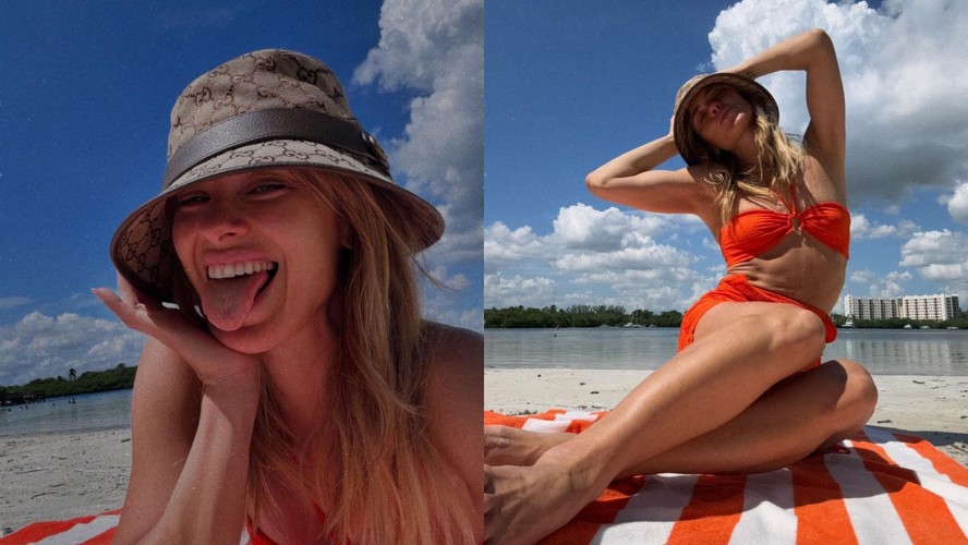 Carolina Dieckmann: Bronze, Mar e Respostas Afiadas em Dia de Praia no Rio