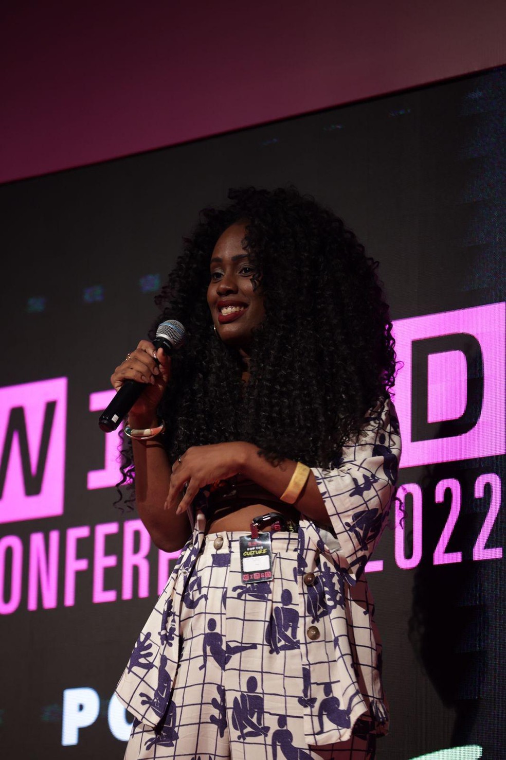 Kemla apresentou o Wired Conference 2022 (Foto: André Ligeiro) — Foto: GQ