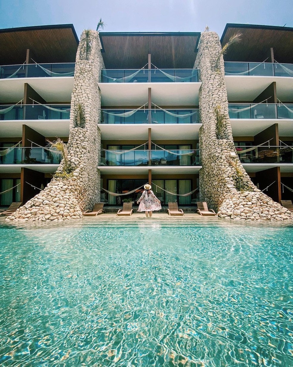 Hotel Xcaret Arte, resort no méxico com quase 1000 suítes — Foto: Reprodução/Instagram