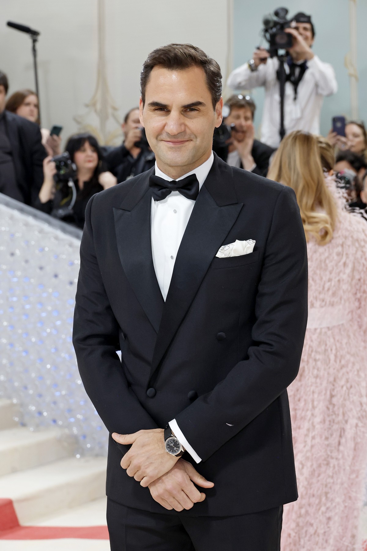 Met Gala 2023: Roger Federer usa relógio de R$ 116 mil lançado mês ...