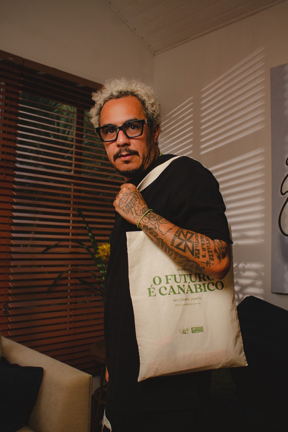 Marcelo D2 lança linha de produtos terapêuticos a base de cannabis — Foto: Rudd San