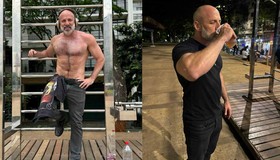 Como Márcio Rachkorsky mantém a forma com treinos de calistenia com cerveja